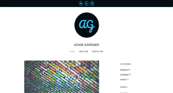 Desktop Screenshot of adamgardner.co.uk