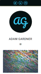 Mobile Screenshot of adamgardner.co.uk